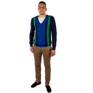 Z ZEGNA BLUE, GREEN, MIDNIGHT BLUE SWEATSHIRT | MENS SIZE XL